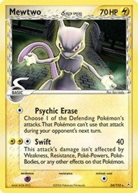 Image for Mewtwo (Delta Species) (Holon Phantoms) (24/110) - Pokemon