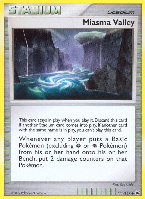 Image for Miasma Valley (Platinum) (111/127) - Pokemon