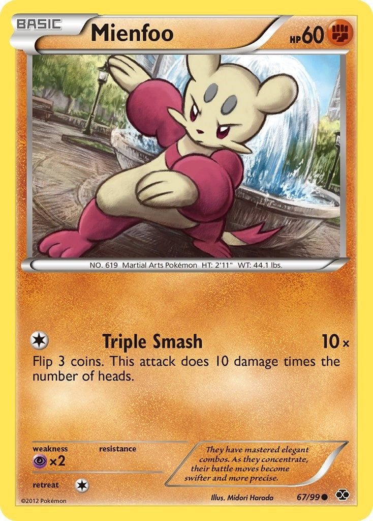 Image for Mienfoo (Next Destinies) (67/99) - Pokemon