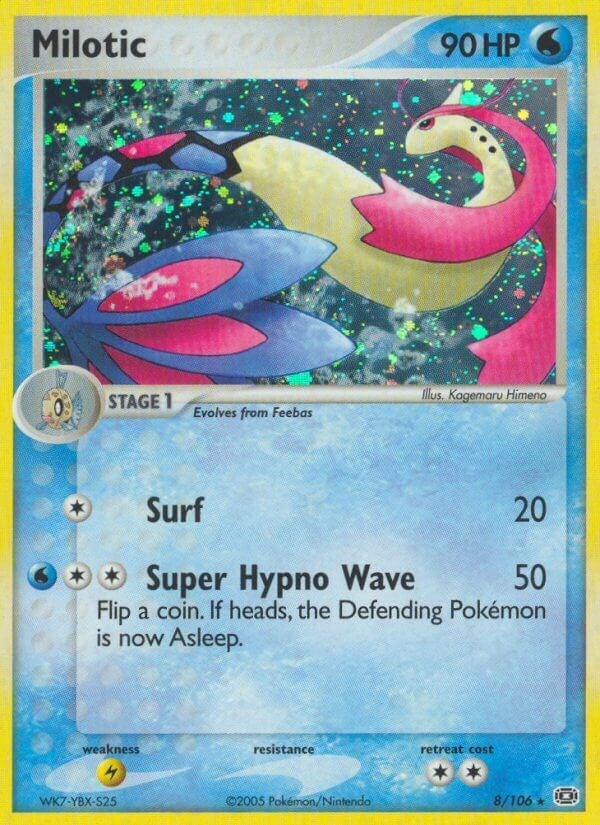 Image for Milotic (Emerald) (8/106) - Pokemon
