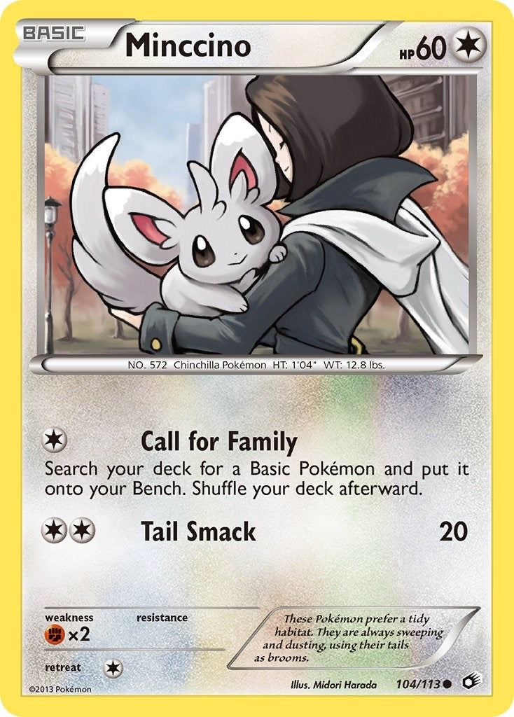 Image for Minccino (Legendary Treasures) (104/113) - Pokemon