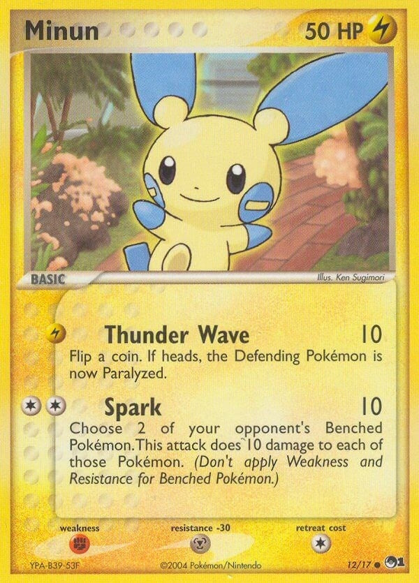 Image for Minun (POP Series 1) (012/017) - Pokemon