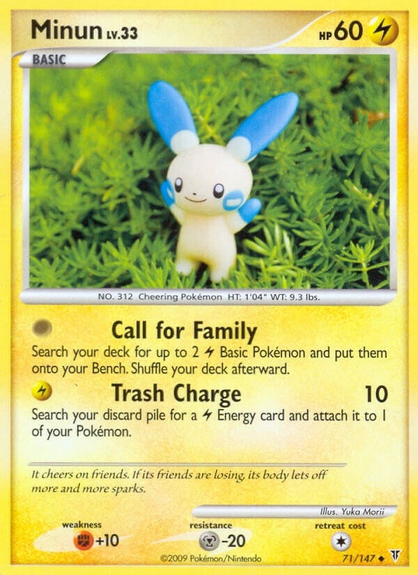 Image for Minun (Supreme Victors) (71) - Pokemon