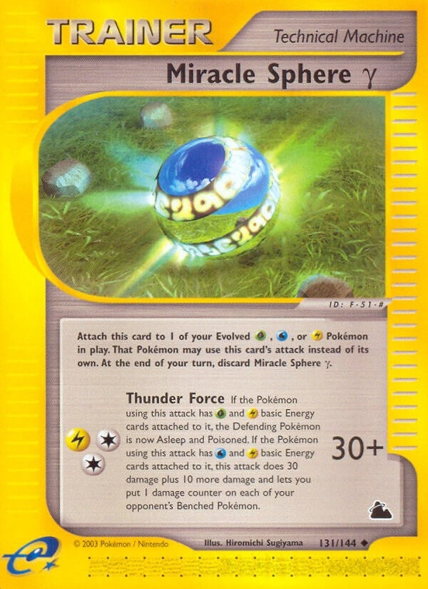 Image for Miracle Sphere Gamma (Skyridge) (131/144) - Pokemon