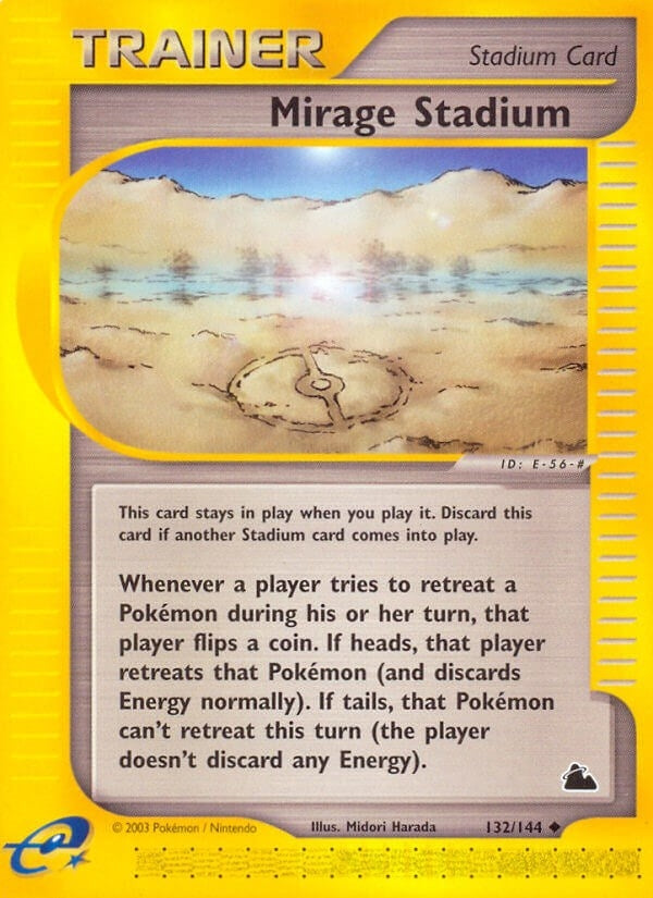 Image for Mirage Stadium (Skyridge) (132/144) - Pokemon