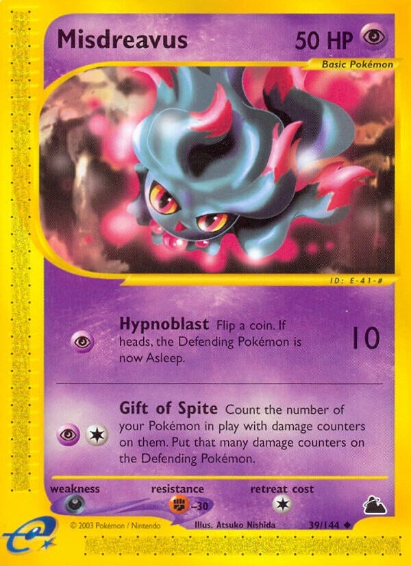 Image for Misdreavus (Skyridge) (039/144) - Pokemon