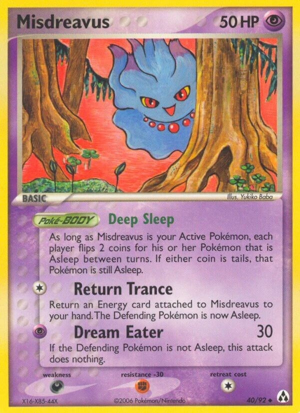 Image for Misdreavus (Legend Maker) (40/92) - Pokemon