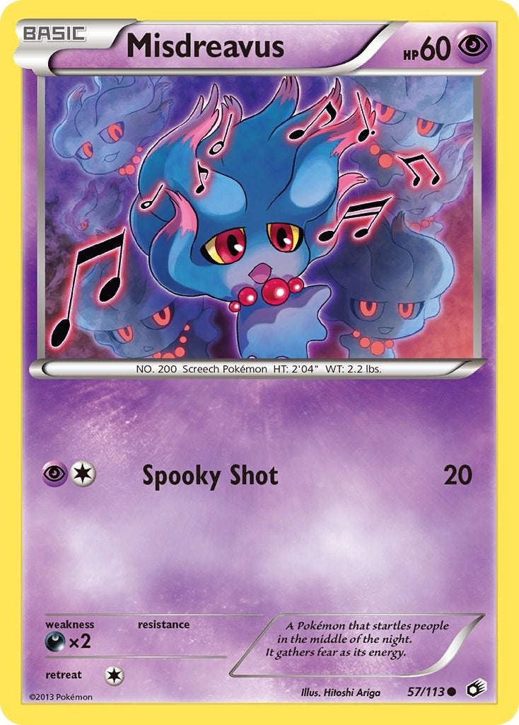 Image for Misdreavus (Legendary Treasures) (57/113) - Pokemon