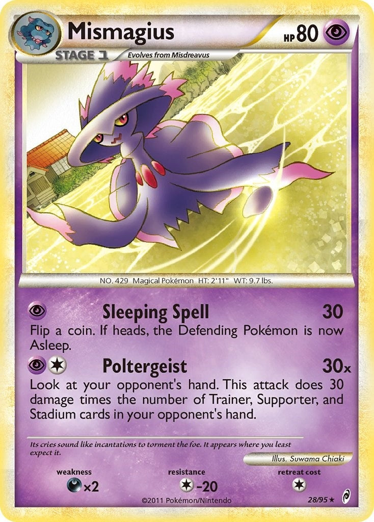Image for Mismagius (Call of Legends) (28/95) - Pokemon