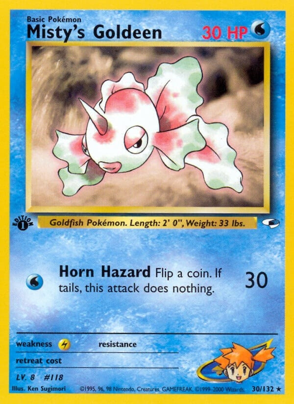 Image for Misty's Goldeen (30) (Gym Heroes) (030/132) - Pokemon