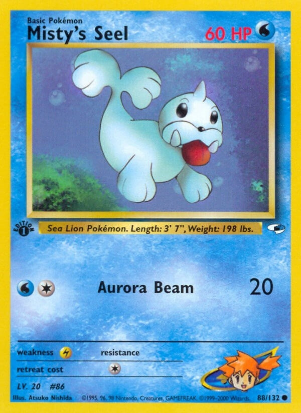 Image for Misty's Seel (Gym Heroes) (088/132) - Pokemon