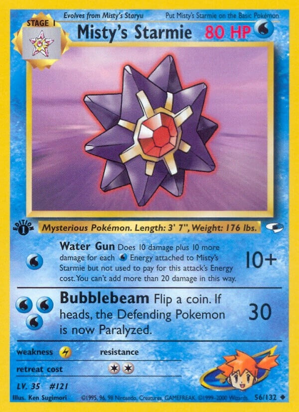 Image for Misty's Starmie (Gym Heroes) (056/132) - Pokemon