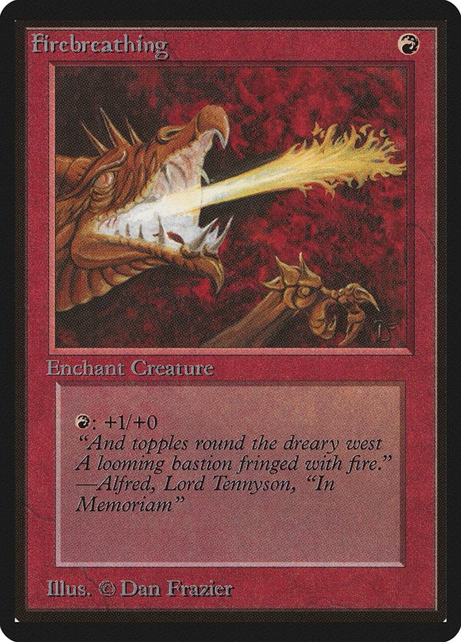Image for Firebreathing (Beta Edition) - Magic: The Gathering