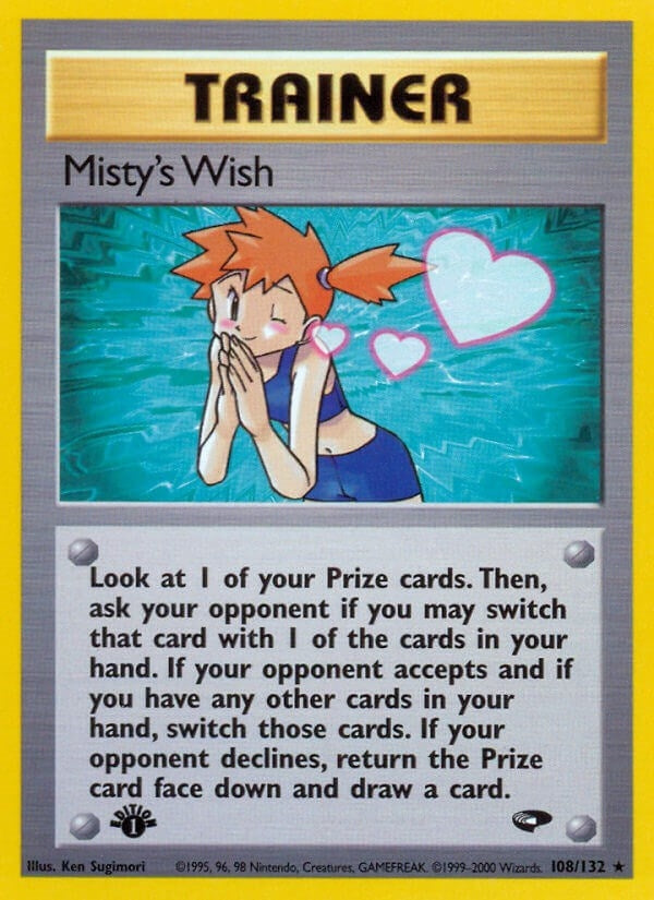 Image for Misty's Wish (Gym Challenge) (108/132) - Pokemon
