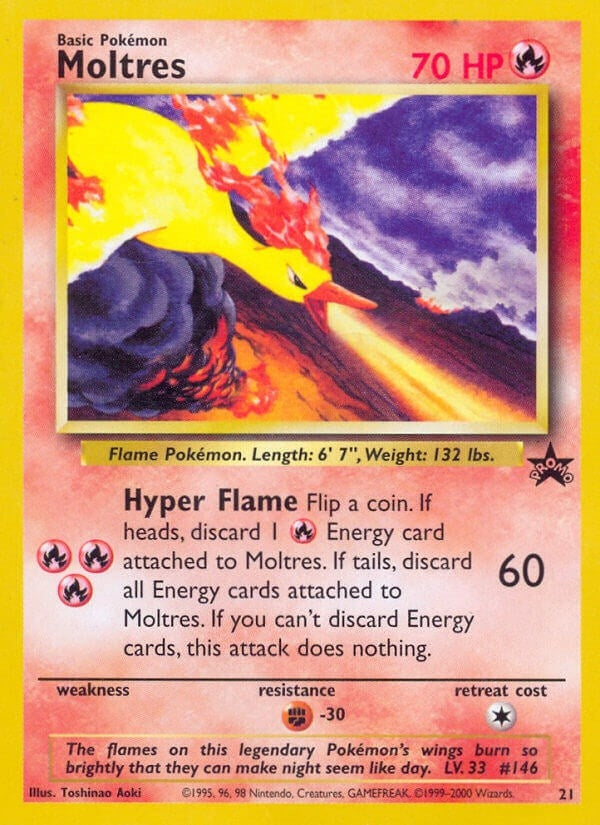 Image for Moltres (WoTC Promo) (21/53) - Pokemon