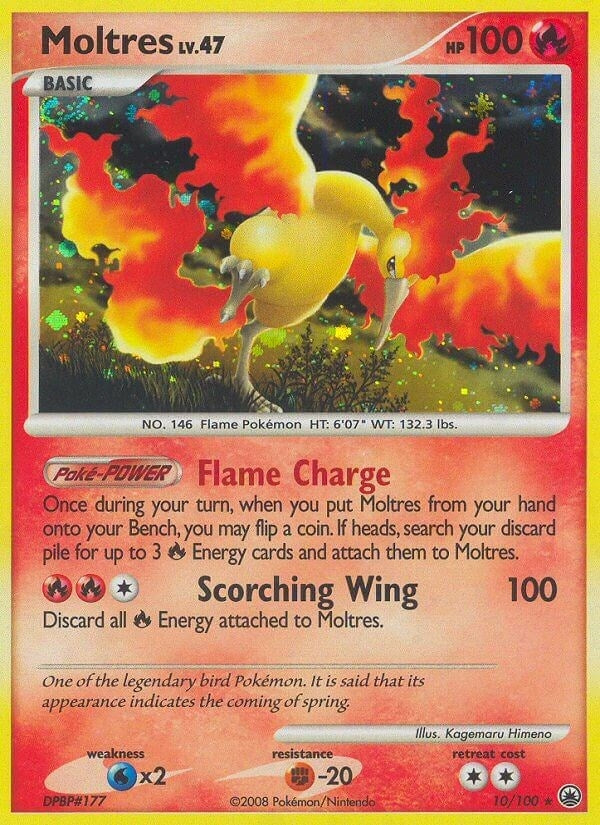 Image for Moltres (Majestic Dawn) (10/100) - Pokemon