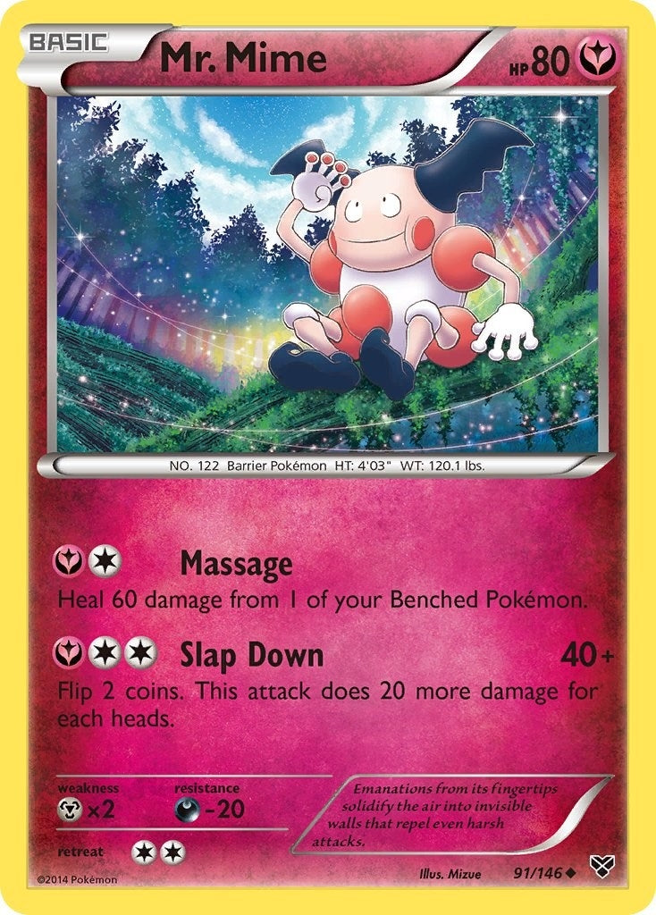 Image for Mr. Mime (XY Base Set) (91/146) - Pokemon