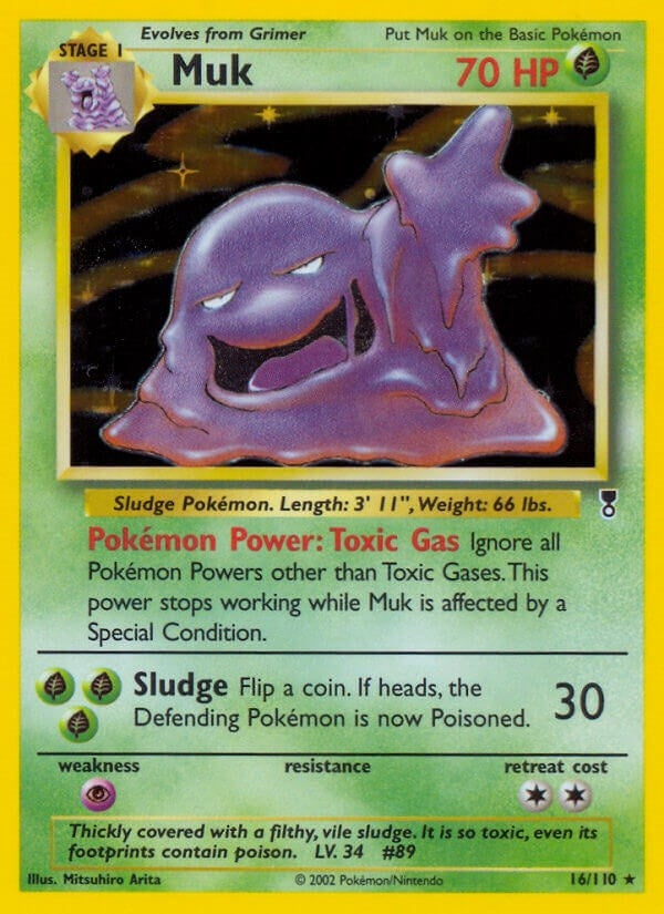 Image for Muk (Legendary Collection) (016/110) - Pokemon