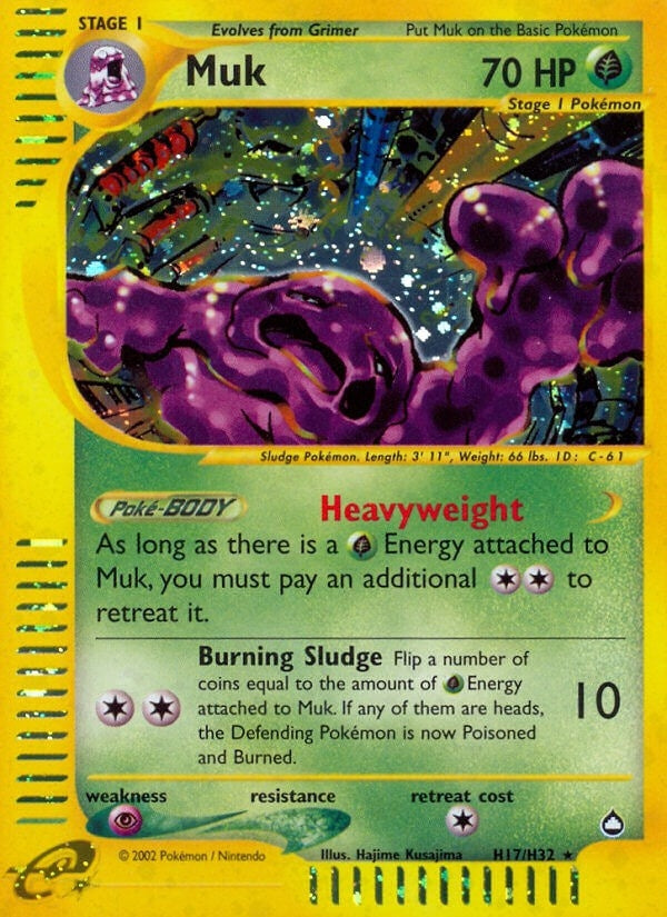 Image for Muk (H17) (Aquapolis) (H17/H32) - Pokemon