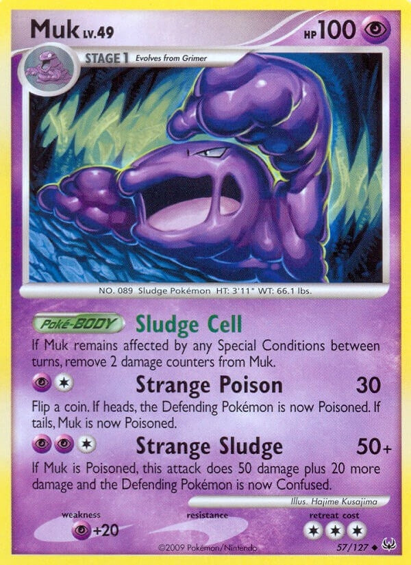 Image for Muk (Platinum) (57/127) - Pokemon