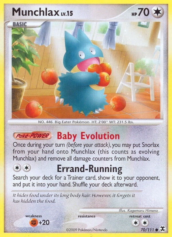 Image for Munchlax (70) (Rising Rivals) (70/111) - Pokemon