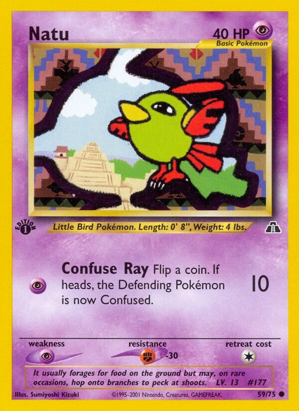 Image for Natu (Neo Discovery) (59/75) - Pokemon