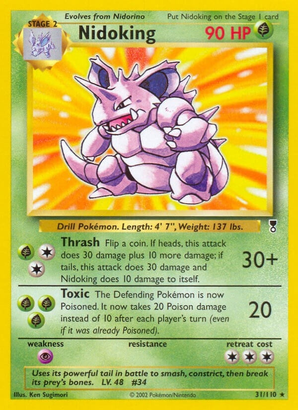 Image for Nidoking (Legendary Collection) (031/110) - Pokemon