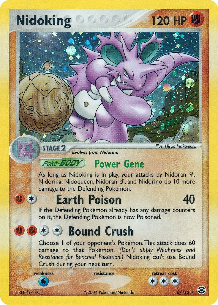 Image for Nidoking (FireRed & LeafGreen) (8/112) - Pokemon