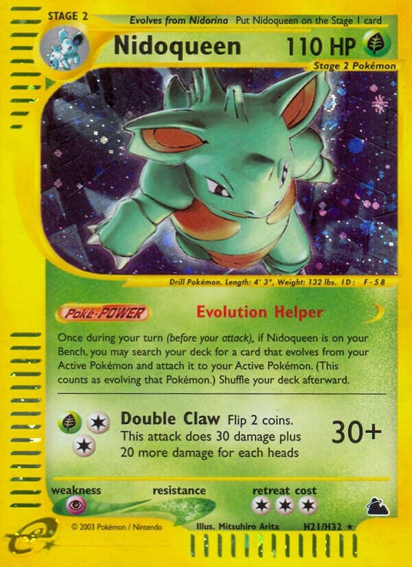 Image for Nidoqueen (H21) (Skyridge) (H21/H32) - Pokemon