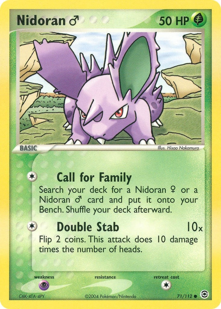 Image for Nidoran M (FireRed & LeafGreen) (71/112) - Pokemon