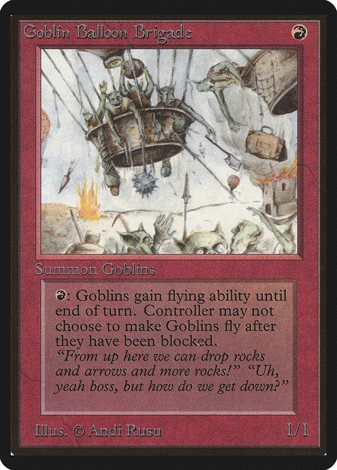 Image for Goblin Balloon Brigade (Beta Edition) - Magic: The Gathering
