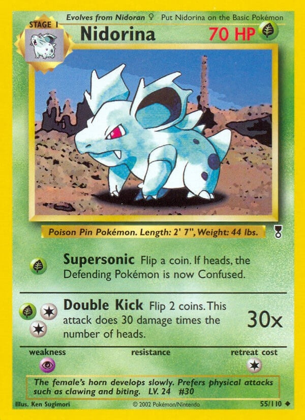 Image for Nidorina (Legendary Collection) (055/110) - Pokemon