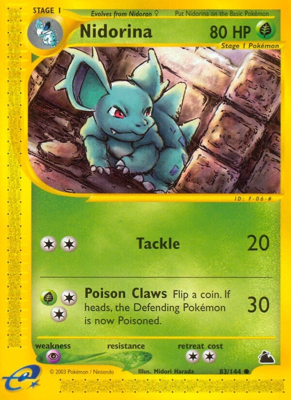 Image for Nidorina (Skyridge) (083/144) - Pokemon