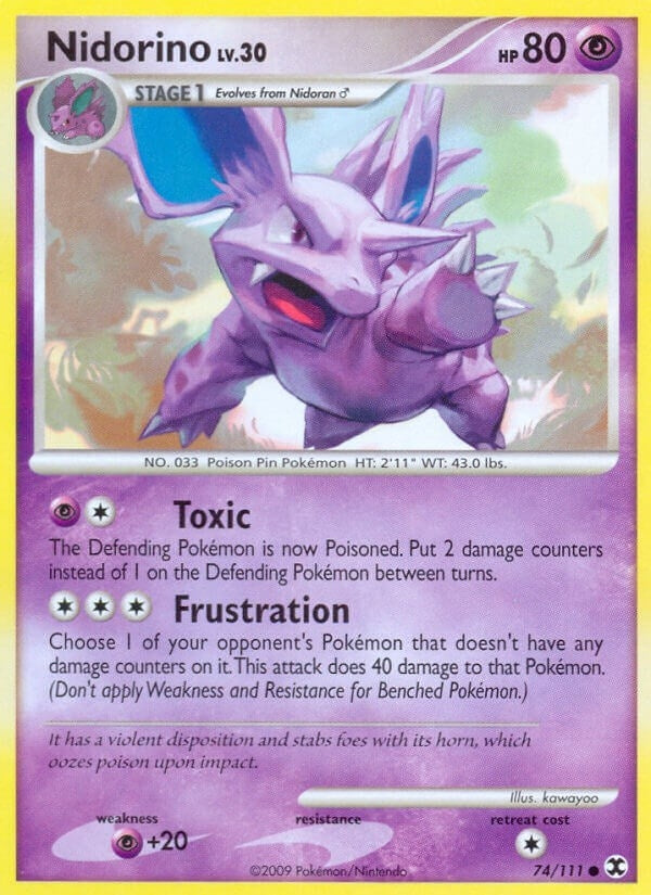 Image for Nidorino (Rising Rivals) (74/111) - Pokemon