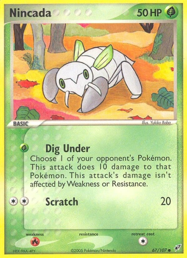 Image for Nincada (Deoxys) (67/107) - Pokemon