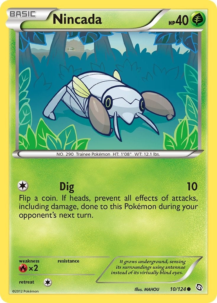 Image for Nincada (Dragons Exalted) (10/124) - Pokemon
