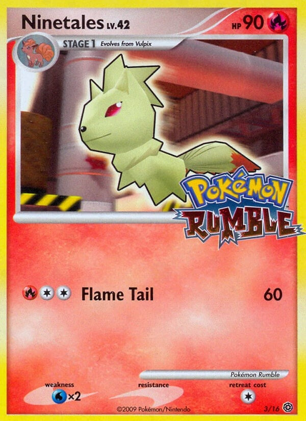 Image for Ninetales (Rumble) (3) - Pokemon