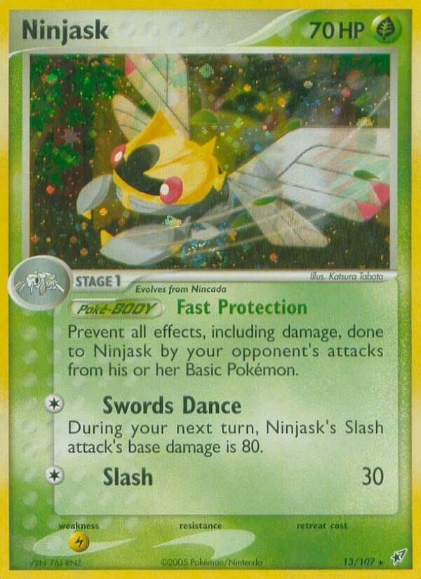Image for Ninjask (Deoxys) (13/107) - Pokemon