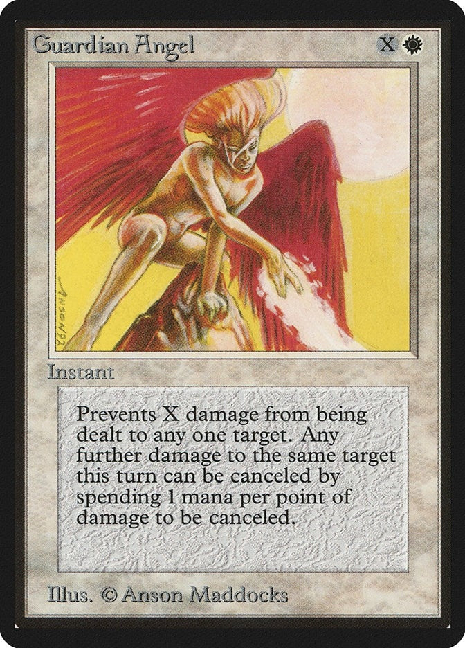 Image for Guardian Angel (Beta Edition) - Magic: The Gathering