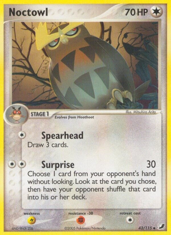 Image for Noctowl (Unseen Forces) (43/115) - Pokemon