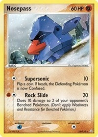 Image for Nosepass (Holon Phantoms) (25/110) - Pokemon
