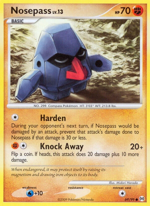 Image for Nosepass (Arceus) (69/99) - Pokemon