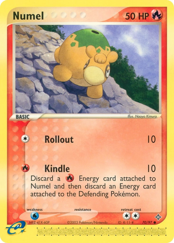 Image for Numel (Dragon) (70/97) - Pokemon
