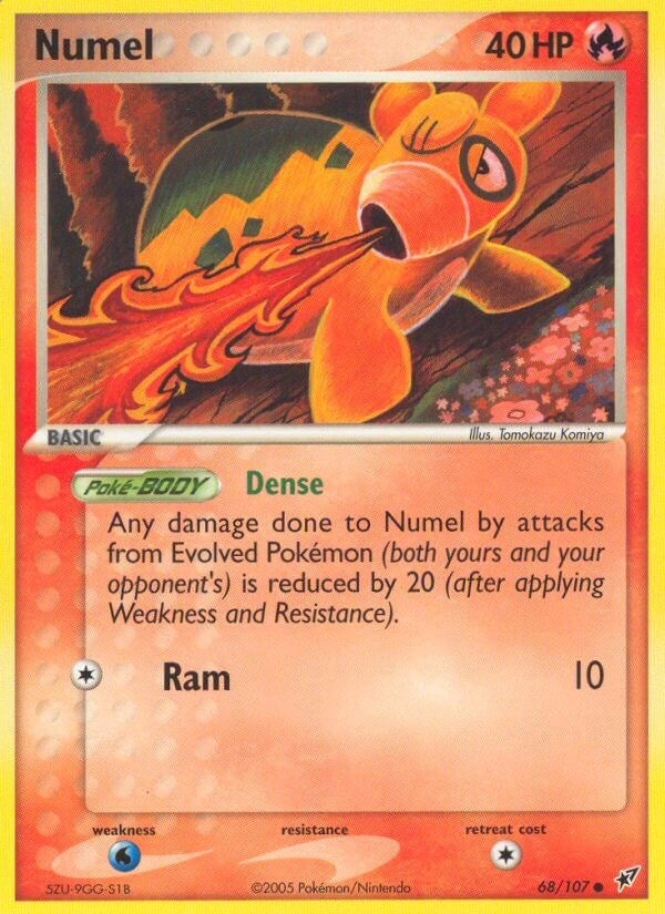 Image for Numel (Deoxys) (68/107) - Pokemon