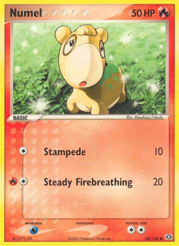 Image for Numel (Emerald) (58/106) - Pokemon