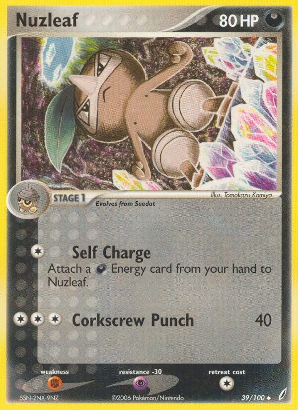 Image for Nuzleaf (Crystal Guardians) (39/100) - Pokemon
