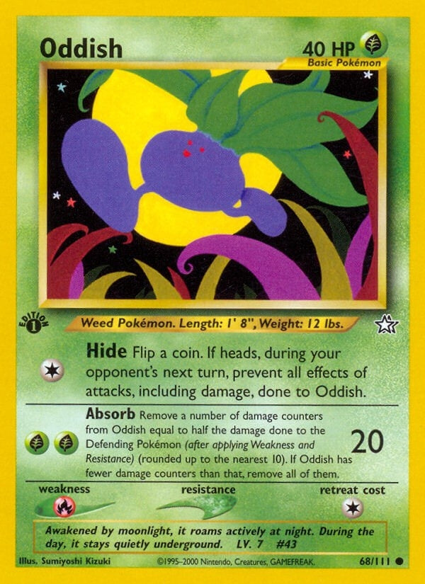 Image for Oddish (Neo Genesis) (068/111) - Pokemon