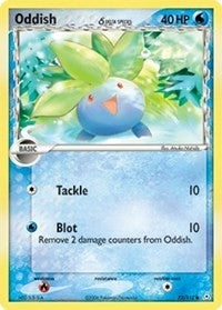 Image for Oddish (Delta Species) (Holon Phantoms) (73/110) - Pokemon
