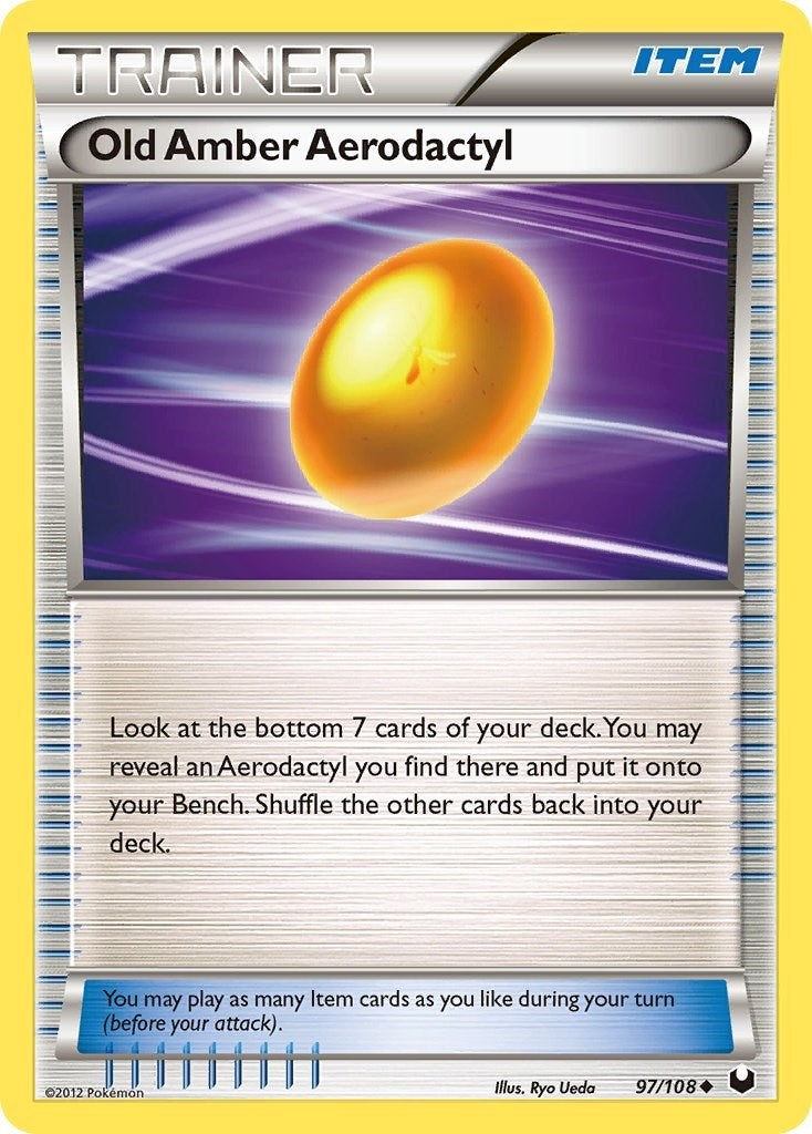 Image for Old Amber Aerodactyl (Dark Explorers) (97/108) - Pokemon