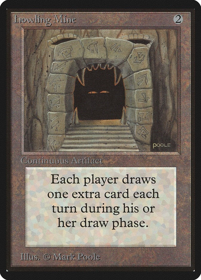 Image for Howling Mine (Beta Edition) - Magic: The Gathering